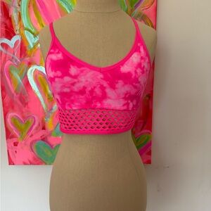 PINK Victoria's Secret Tie-Dye Sports Bra